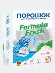 Порошок для посудомоечных машин Formula Fresh All in 1 бесфосфатные 2,5 кг