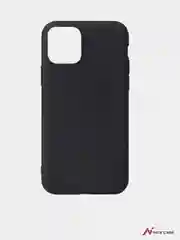 Чехол черный матовый силиконовый iPhone 11 XR X XS 7 8 SE