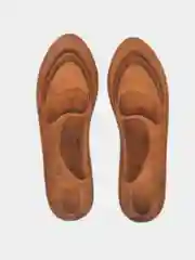 Черный стельки-амортизатор анатомические, с подушечками, унисекс