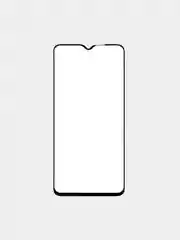 Премиум защитное стекло Redmi 9, 9t, Note 8 Pro, Poco M3, черная рамка олеофобное покрытие