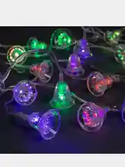 Морской гирлянда новогодняя Колокольчики, 40LED, 4м