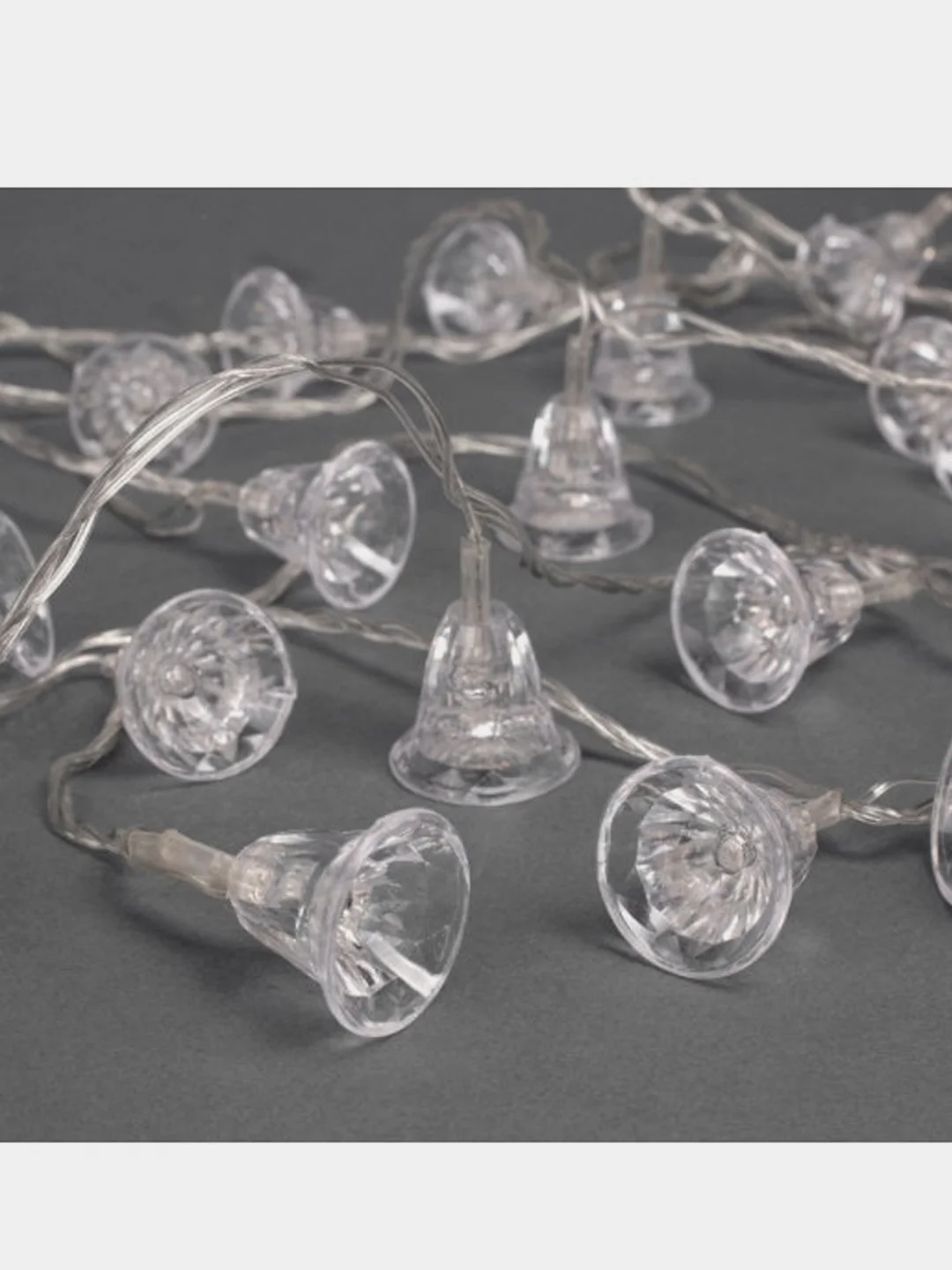 Морской гирлянда новогодняя Колокольчики, 40LED, 4м