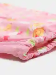 Розовый ползунки теплые без следа (штанишки ясельные) Футер 100%хлопок
