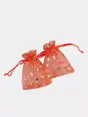 Мешочек подарочный "Сердечки", 7х9, 5 штук в наборе