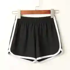 Черный спортивные шорты, женские