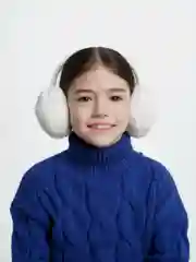 Прозрачный меховые наушники / Цвета внутри / Теплые наушники / Головной убор