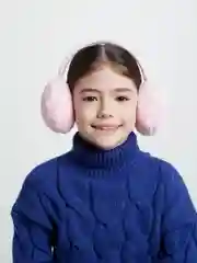 Конфетный меховые наушники / Цвета внутри / Теплые наушники / Головной убор