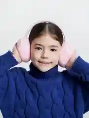 Конфетный меховые наушники / Цвета внутри / Теплые наушники / Головной убор