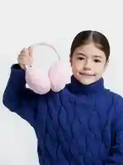 Конфетный меховые наушники / Цвета внутри / Теплые наушники / Головной убор