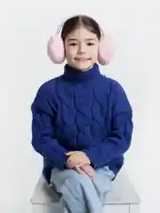 Конфетный меховые наушники / Цвета внутри / Теплые наушники / Головной убор