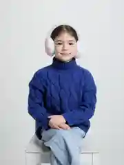 Конфетный меховые наушники / Теплые наушники / Наушники радуга / Цвета внутри