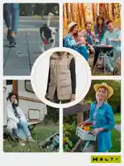 Жилет женский утепленный меховой из овечьей шерсти с отложным воротником бежевый