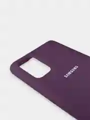Фиолетовый чехол Samsung Galaxy A71, Самсунг Галакси А71 силиконовый Silicone Cover