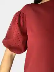 Багровый платье молодежное вечернее