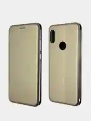 Золотой чехол-книжка для Samsung A01 Core 2020 Самсунг Золотой цвет