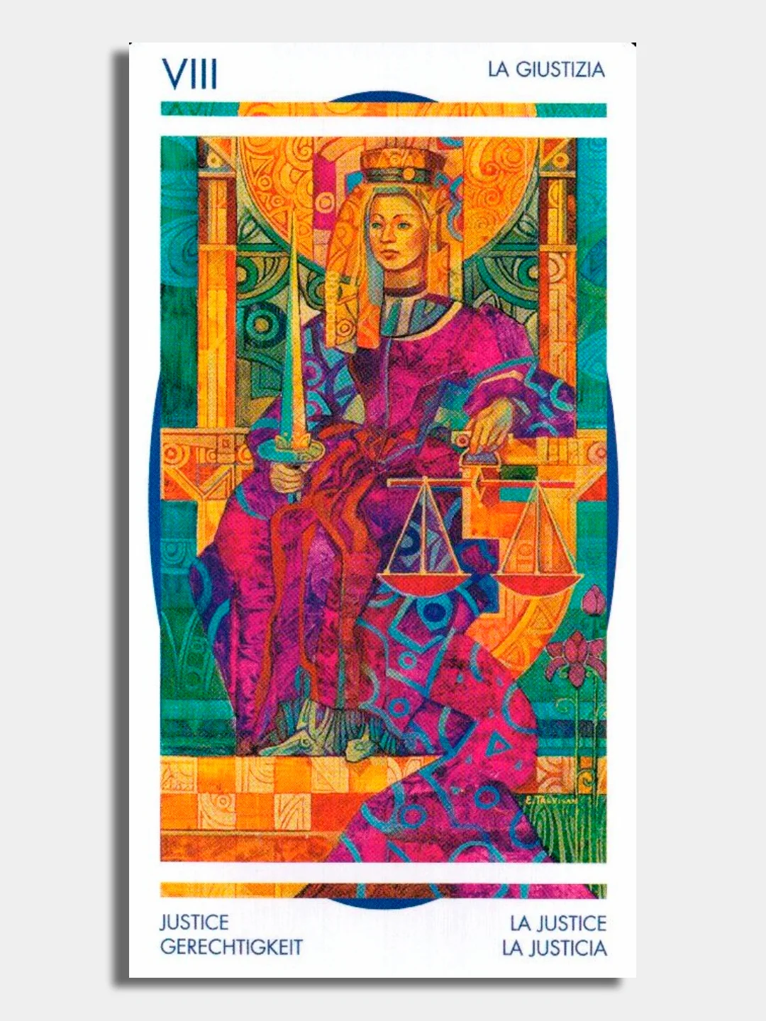 Таро Мистика витражей / Crystal Tarot - Lo Scarabeo