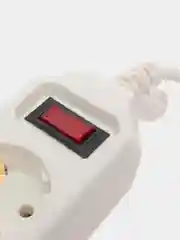 Сетевой фильтр ЭРА USF-M-4es-W (Б0019741), 4 розетки, 1.5 м, с/з, 10А / 2200 Вт