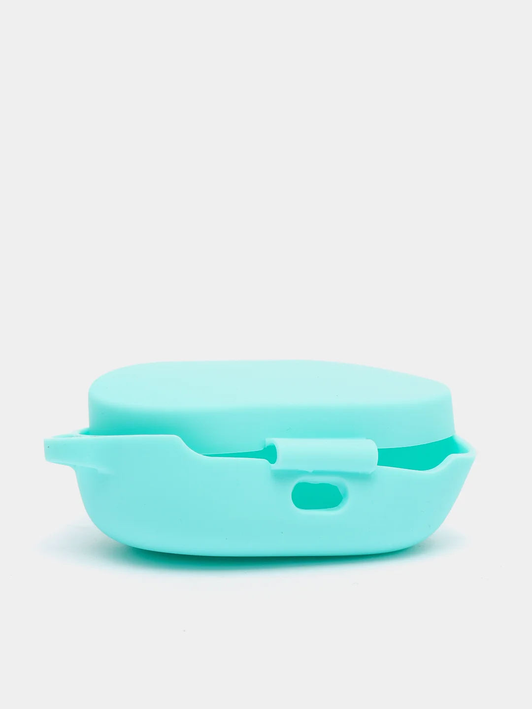 Бирюзовый чехол с карабином для Xiaomi Redmi Airdots / Airdots S / Airdots 2