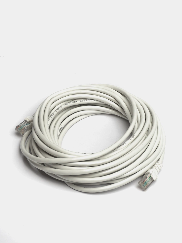 Сетевой кабель 10 м cat 6,LAN, UTP, витая пара для интернета патч-корд RJ45 компьютерный