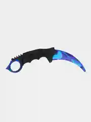 Нож деревянный керамбит "Камуфляж" CS:GO кс го скин "чистая вода"