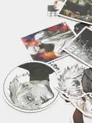 Белый стикеры Токийский гуль (Tokyo Ghoul) 2 вида / Аниме Наклейки 50шт