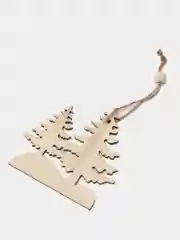 Ёлочная игрушка из дерева