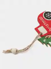 Ёлочная игрушка из дерева