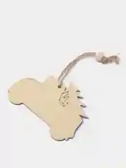 Ёлочная игрушка из дерева