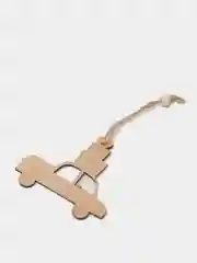 Ёлочная игрушка из дерева