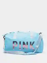 Голубой сумка спортивная женская Pink  для фитнеса