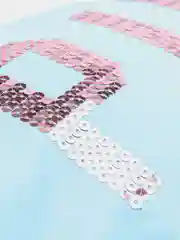 Голубой сумка спортивная женская Pink  для фитнеса