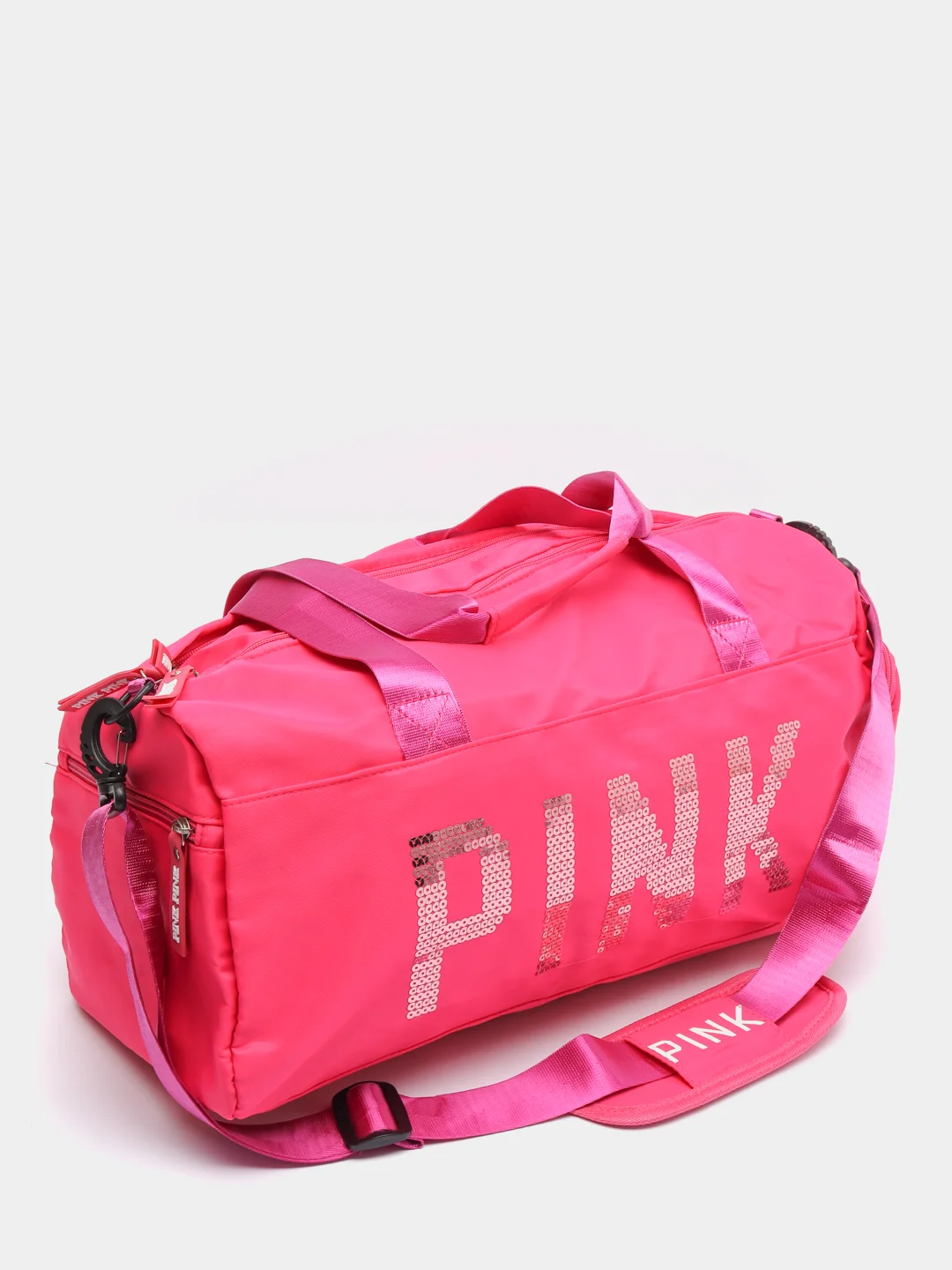 Красный сумка спортивная женская Pink  для фитнеса