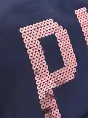Темно-синий сумка спортивная женская Pink  для фитнеса