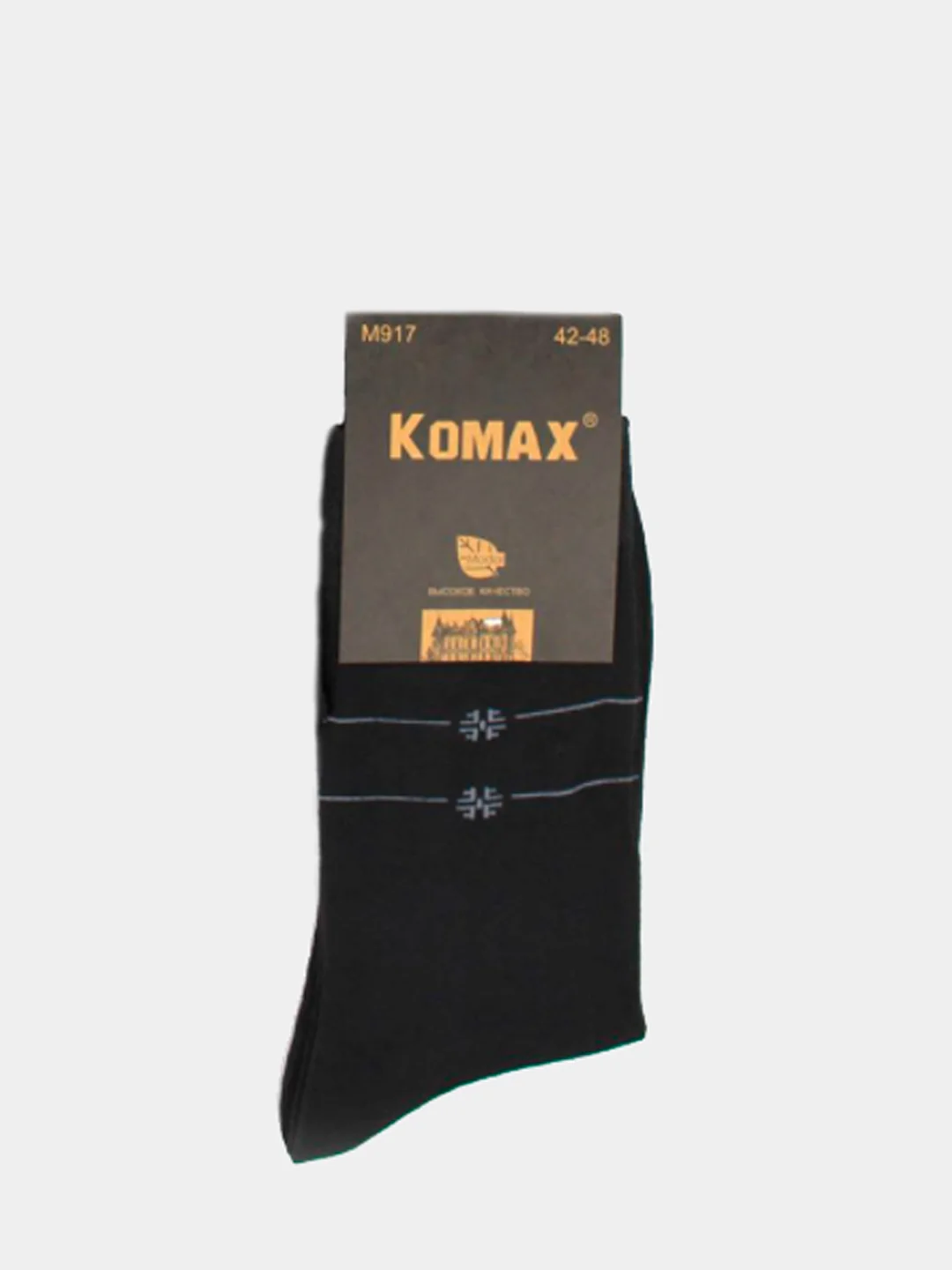 Хаки мужские носки длинные Komax Vip