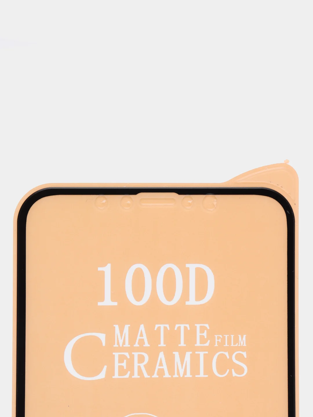 Черный керамическая пленка Ceramics Matte для iPhone 6/6s/7/8/7+/10/XR/11/12, матовая