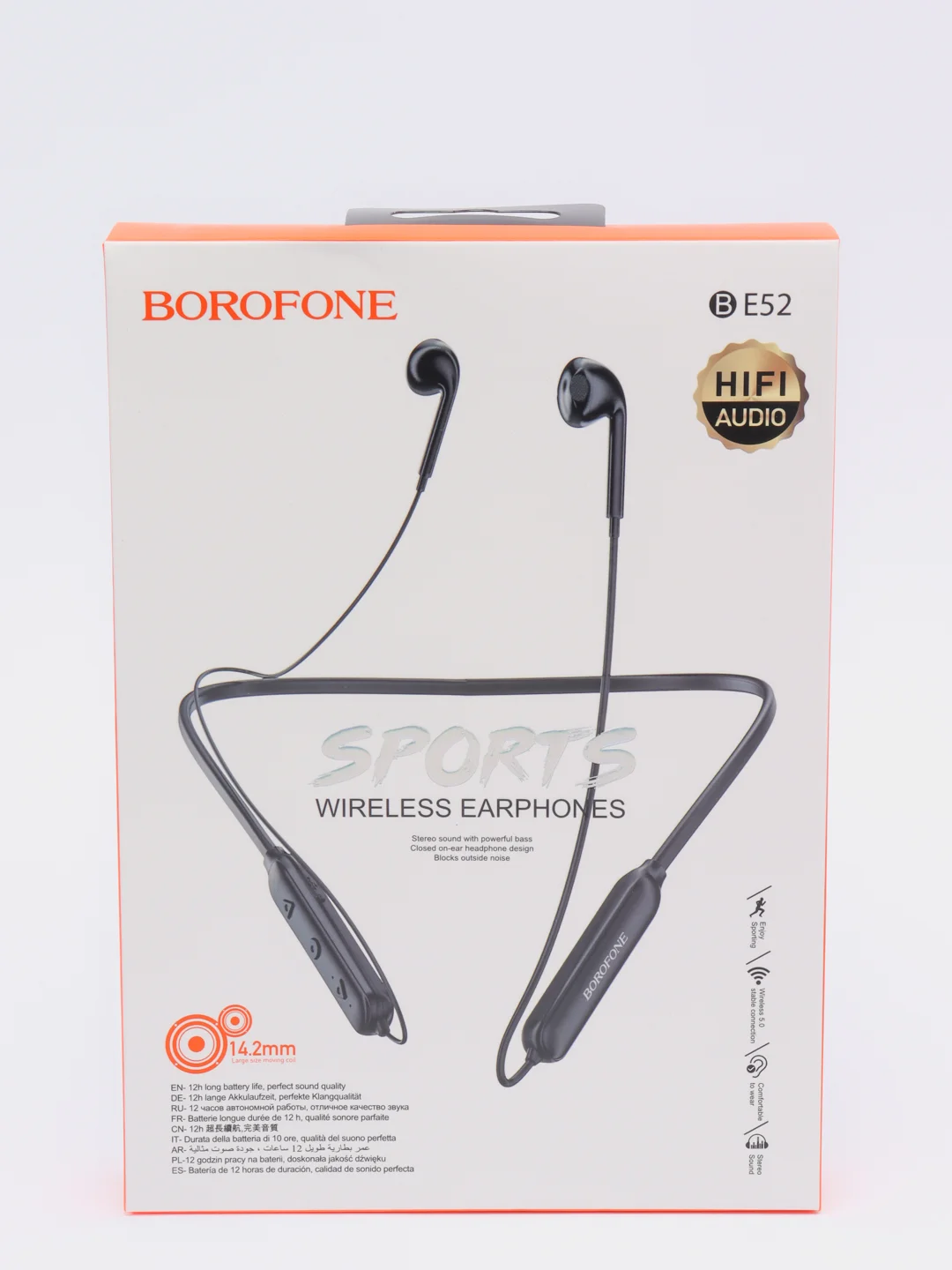 Черный беспроводные наушники Borofone BE52