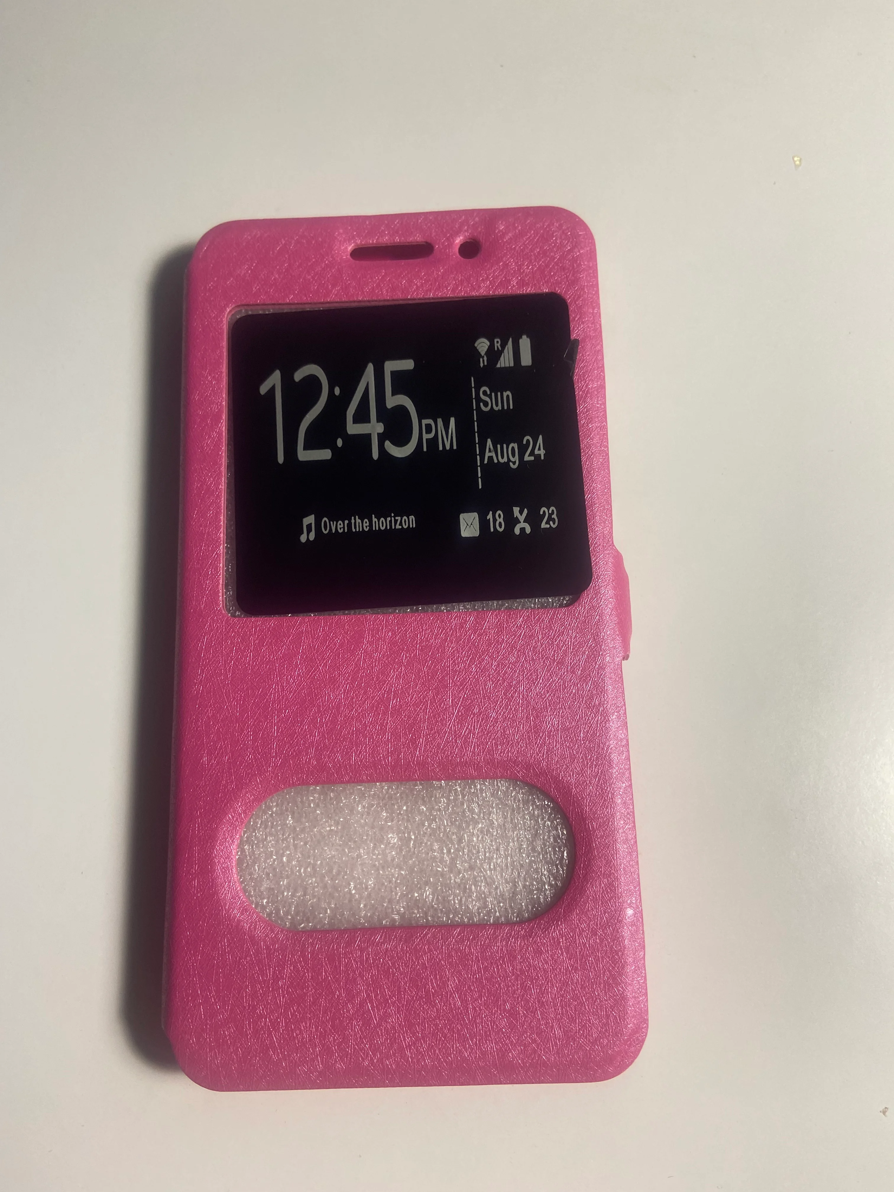 Розовый чехол книжка SAMSUNG J5 2017