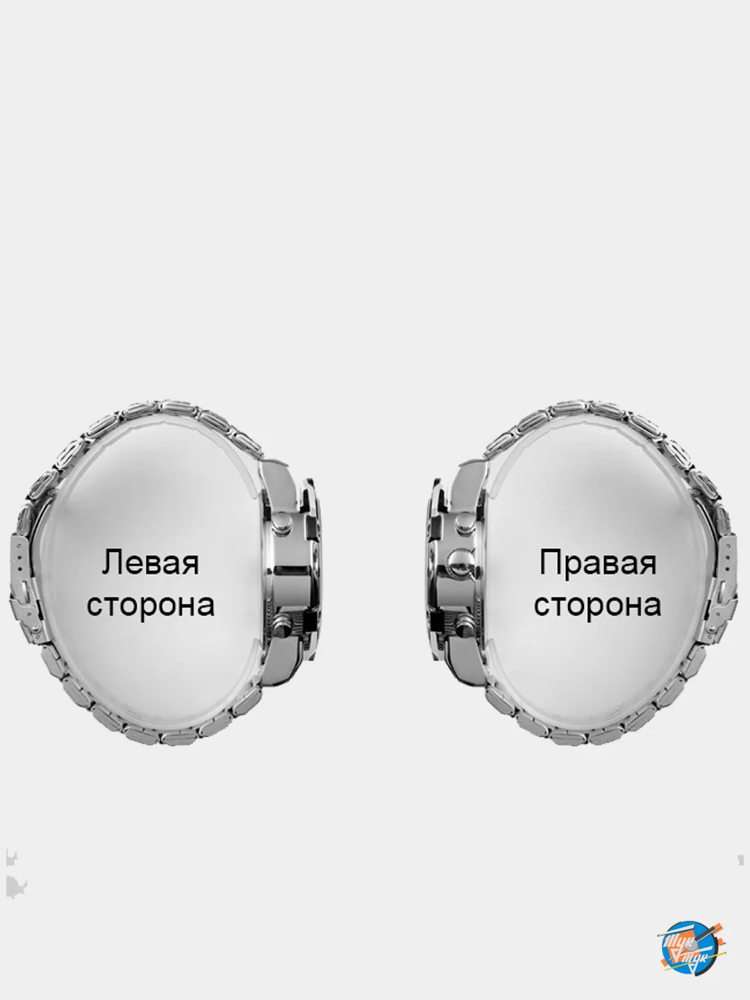 Серебряный наручные часы мужские SKMEI 1389, в жестянной коробке