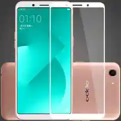 Белый защитное стекло для Oppo F5