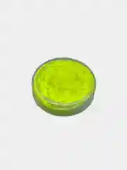 Желтый пигмент для дизайна ногтей неоновый