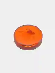 Рыжий пигмент для дизайна ногтей неоновый