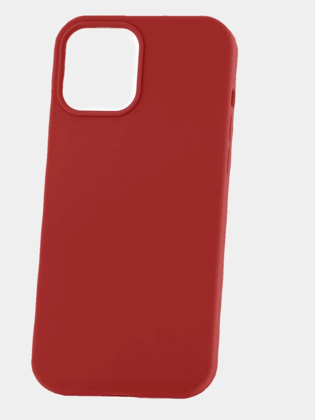 Красный защитный силиконовый бампер Apple iPhone 12 mini
