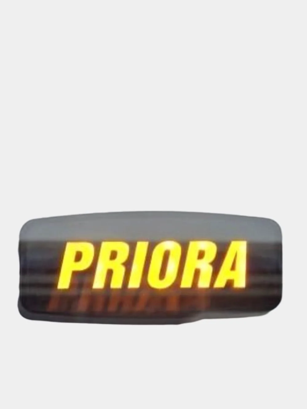 Белый заглушки повторители поворота горящие Priora, Granta