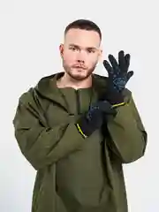 Перчатки "Зима" двойные, с ПВХ