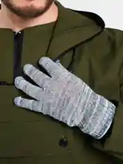 Перчатки Капкан тракт (серые с синими точками) 2 пары