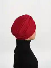 Бордовый чалма
