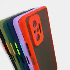 Красный чехол для Xiaomi Redmi Note 10 Pro, Редми Нот 10 Про