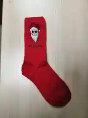 Красный носки  плотные хлопковые