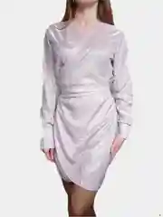 Розовый женское платье, новогоднее