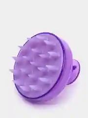 Лавандовый щетка для мытья головы, силиконовая, массажная